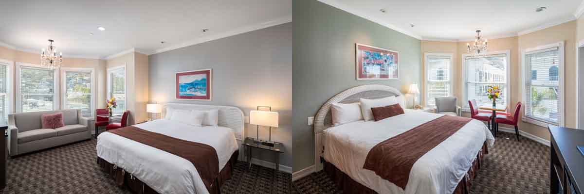Premium King Suite and King Room of KingQueen mini suite